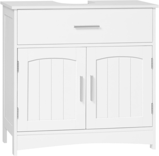 EUGAD Waschbeckenunterschrank (1-St) Badezimmerschrank mit Schubladen, 2 Fächer