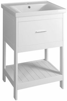 ETIDE Unterschrank 51,5 x 85 x 44 cm, weiß matt