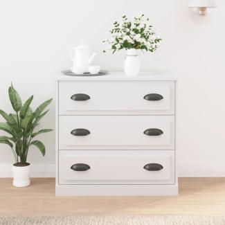 vidaXL Sideboard Weiß 70x35,5x67,5 cm Holzwerkstoff 816224