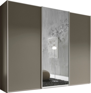 Staud Schwebetürenschrank, Spanplatte, Mocca, H240 x B249