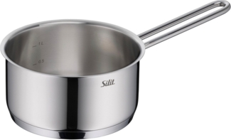 Silit Kasserolle Extra Cook, Edelstahl 18/10 (1-tlg), SiliTherm Universalboden, induktionsgeeignet, spülmaschinengeeignet