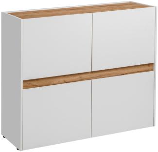 Küchenhängeschrank Kvantum 40 x 32,5 x 72 cm 1-türig Farbe matt wählbar (Q-W2/40)