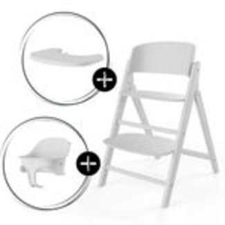 Cybex Click & Fold 3-in-1 Hochstuhl (inkl. Babyset und Tablet) All White