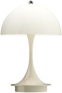 Panthella 160 tragbare Tischleuchte Opal Beige
