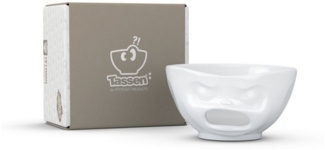 Schmunzel Schale kotzend in weiß 1000ml