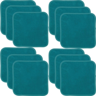 Erwin Müller Seiftuch Abschminktuch 12er-Pack, Microfaser (12-St), Microfaser Uni
