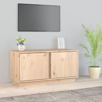 vidaXL TV-Schrank 80 x 35 x 40,5 cm Massivholz Kiefer [814469]