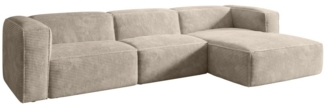 Luxusbetten24 Sofa Designer Sofa Comfy in Cord