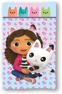 Gabby's Dollhouse Baumwollhandtuch Badehandtuch Strandtuch 70x140 cm aus Baumwolle