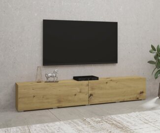 INOSIGN Lowboard Ava, Breite 180 cm, hängend und stehend montierbar, moderne grifflose TV-Kommode, TV-Schrank, TV-Board