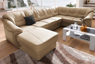 sit&more Wohnlandschaft Savona U-Form, wahlweise mit Bettfunktion, inklusive Federkern, frei im Raum stellbar