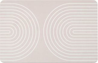 WENKO Badematte Modell Nazca, Höhe 10 mm, schnell trocknend, rechteckig, rutschfest, stark wasserabsorbierend, aus Kieselgur