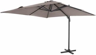 California N+ Ampelschirm anthrazit/taupe 300x300cm