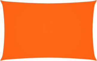 vidaXL Sonnensegel Oxford-Gewebe Rechteckig 2,5x5 m Orange 135704