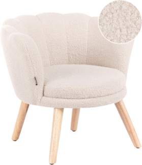 Kindersessel HALBY Bouclé Hellbeige