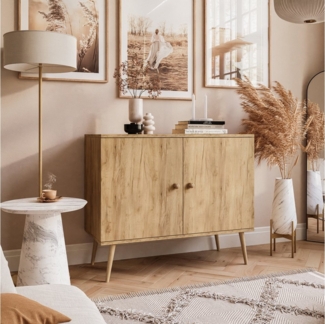 Lookway Kommode Harmony 2D Zweitürige Anrichte 100 cm