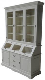 Casa Padrino Shabby Chic Landhaus Stil Schrank Buffetschrank 160cm ModF5 - Schrank Esszimmer