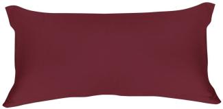 Formesse Bella Donna Jersey Kissenbezug|ca. 40x80 cm| cabernet