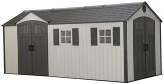 Lifetime Kunststoff Gerätehaus Chateau | Lichtgrau