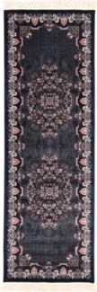 Morgenland Orientteppich - Flour - läufer - 200 x 100 - Schwarz