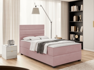 Boxspringbett Emprio (Farbe: Manila 09, Größe: 90 x 200)
