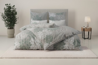 Home affaire Bettwäsche Susan in Gr. 135x200 oder 155x220 cm, Linon, 2 teilig, in verschiedenen Qualitäten, romantische Bettwäsche mit Blumen