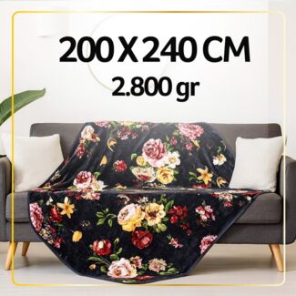 Wohndecke LUXUS Decke, Bestlivings, XXL Premium Kuscheldecke 240x200 cm - 580g/m²