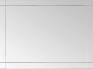 vidaXL Wandspiegel 60x50 cm Glas 249532