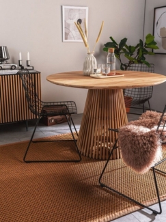 benuta Sisalteppich Greta, rechteckig, Höhe: 5 mm, Kunstfaser, Berber, Ethno-Style, Wohnzimmer