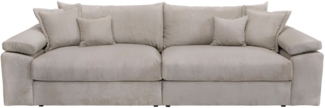Home affaire Big-Sofa Soft&Cosy XXL - Breite 303 cm, Mega-Sofa, in Cord, Federkern-Polsterung