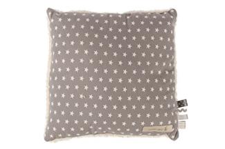 LOTTAS LABLE 17200-56 Kuschelkissen Deko Star anthrazit 40x40 cm