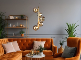 Luce Design Neptun 9120 S5 GO Pendelleuchte 5-flammig ECO Light