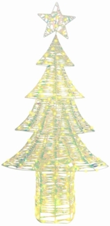 vidaXL Weihnachtsbaum mit 240 LEDs Warmweiß 180 cm Haustier 42018987