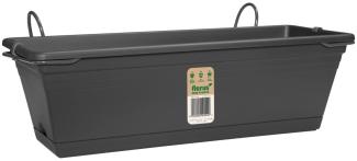 Elho Blumenkasten Florus Set 48x28 cm grau