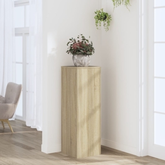 vidaXL Pflanzenständer Sonoma-Eiche 33x33x100 cm Holzwerkstoff 852953