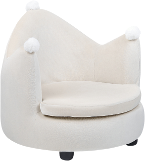 Kindersessel VEGA Samtstoff Helles Beige