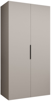 ABIKS MÖBEL Drehtürenschrank MARBELLA 1 Schlafzimmerschrank mit Kleiderstange und Regalen
