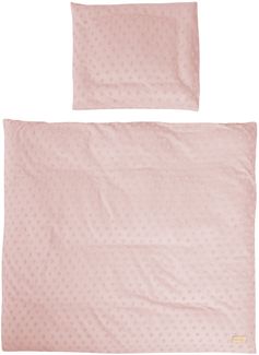 roba Wiegenbettwäsche 'Lil Planet' - 80 x 80 cm - Bettbezug 2-teilig - Rosa