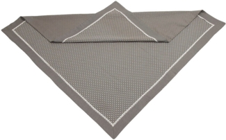 Ambiente Haus Tischdecke Tischdecke in Grau (1-tlg)