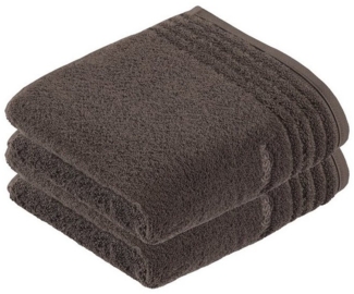 Vossen Handtücher 2er Pack Handtuch 50 x 100 cm Vienna Style Superso, Frottier (Spar-Set, 2-St), Vegan