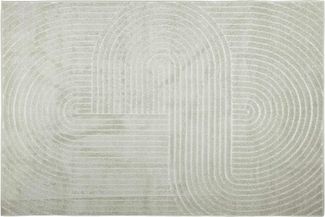 vidaXL Bereichsteppiche PALMERAS Grün 230 x 160 cm Polyester 42022600