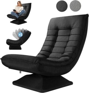 Happy Home Relaxsessel Faulenzer-Sofa, Zusammenklappbarer Lounge-Drehstuhl.
