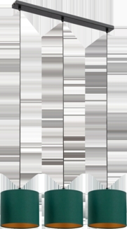 Eltap Vespillo, 18x75x105cm hängend linear 3 grün/golden