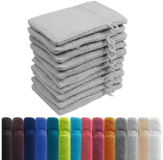 Zestri Handtücher COMFORT Handtücherset aus Baumwolle, saugstark weich, Frottee, Waschhandschuh 10er-Set, Duschtuch Saunahandtuch Gästehandtücher Badetuch Handtücher Set