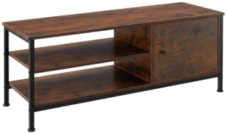 tectake Lowboard TV-Regal (TV-Regal, Montagematerial, Montageanleitung), Industrial Style