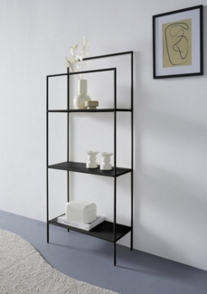 LeGer Home by Lena Gercke Mehrzweckregal Alimo, minimalistisches Design, Metallgestell, 4 Ablageflächen, Breite 61 cm