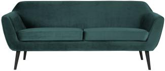 WOOOD Rocco Sofa 187 cm Samt Teal