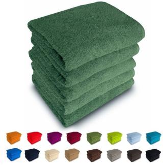 MatratzenL.A.B® Duschtücher 70x140 cm Rimini 500 g/m² Blauer Schwan®, 100% Baumwolle (Duschtücher), Badetücher, Frotee, 23 Farben, mit Aufhänger, einzeln verpackt