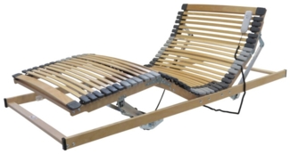 Bettenkiste Hit-7-Zonen Mot - Lattenrost mit 44 Leisten m. Motor, 140x200 cm