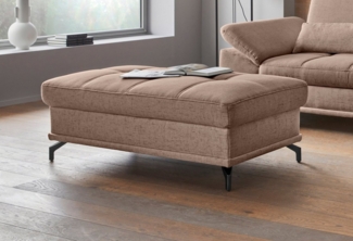 Places of Style Polsterhocker Costello, B: 133 cm, individuell zu kombinieren, Federkern